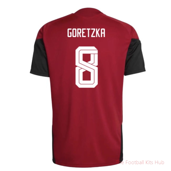 [JED] 2026/27 Germany Training Jersey (Red) (Goretzka 8)