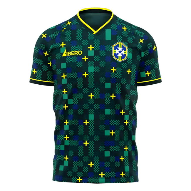 Replica Brazil 2025-2026 Third Concept Football Kit (Libero)