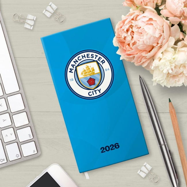 Men's Manchester City FC Slim Diary 2026