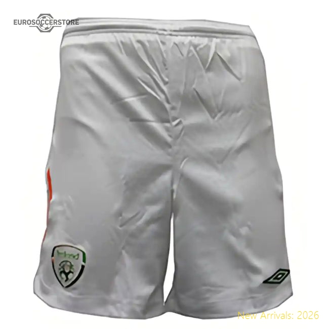 08-09 Ireland home shorts - Kids