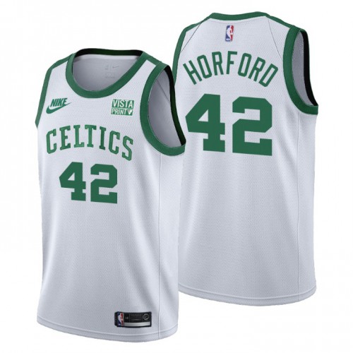 Boston Boston Celtics #42 Al Horford Mens Nike Releases Classic Edition NBA 75th Anniversary Jersey White Mens
