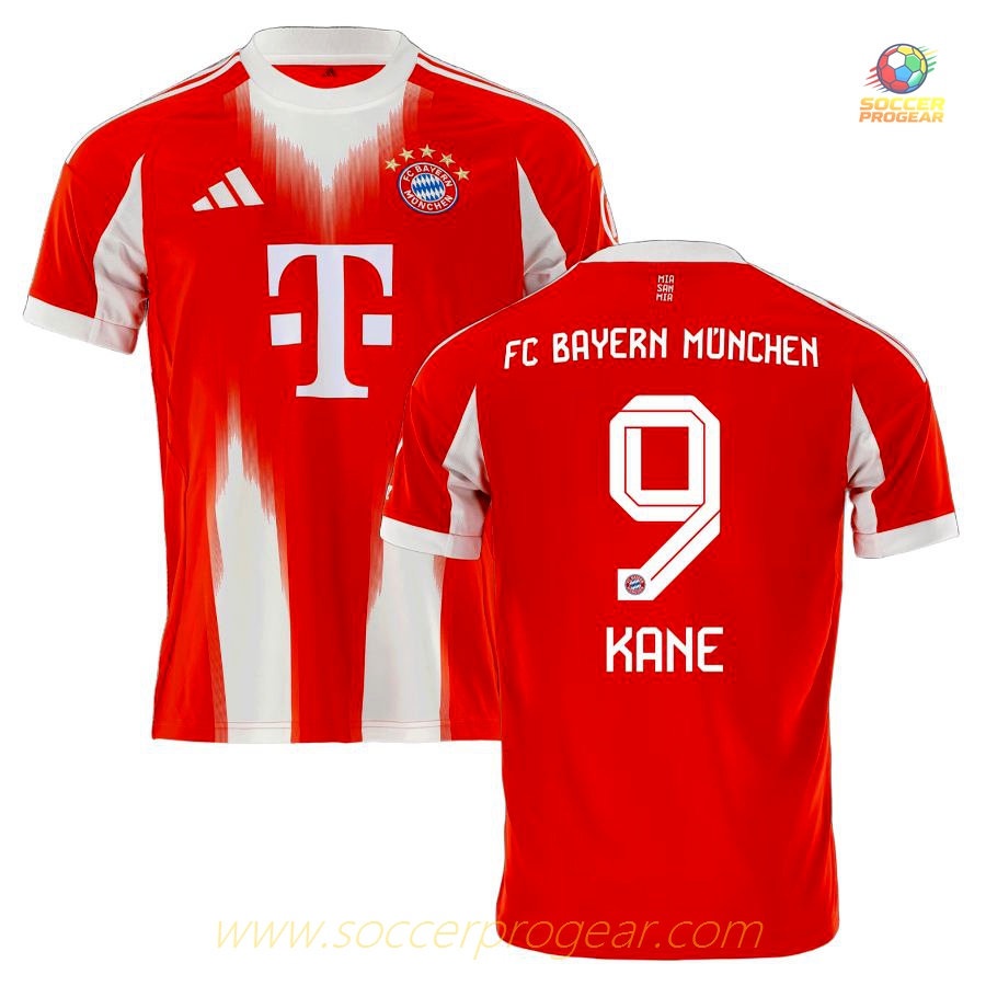 Team Soccer Team Shirt Bayern Munich Home 2025-2026 Season Kane