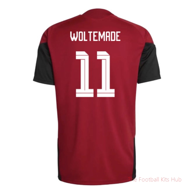 [EFS] 2026/27 Germany Training Jersey (Red) (Woltemade 11)
