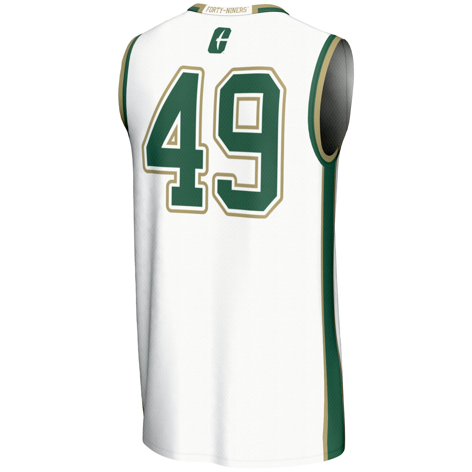[NJP] Charlotte 49ers GameDay Greats Youth Lightweight Basketball Jersey - White
