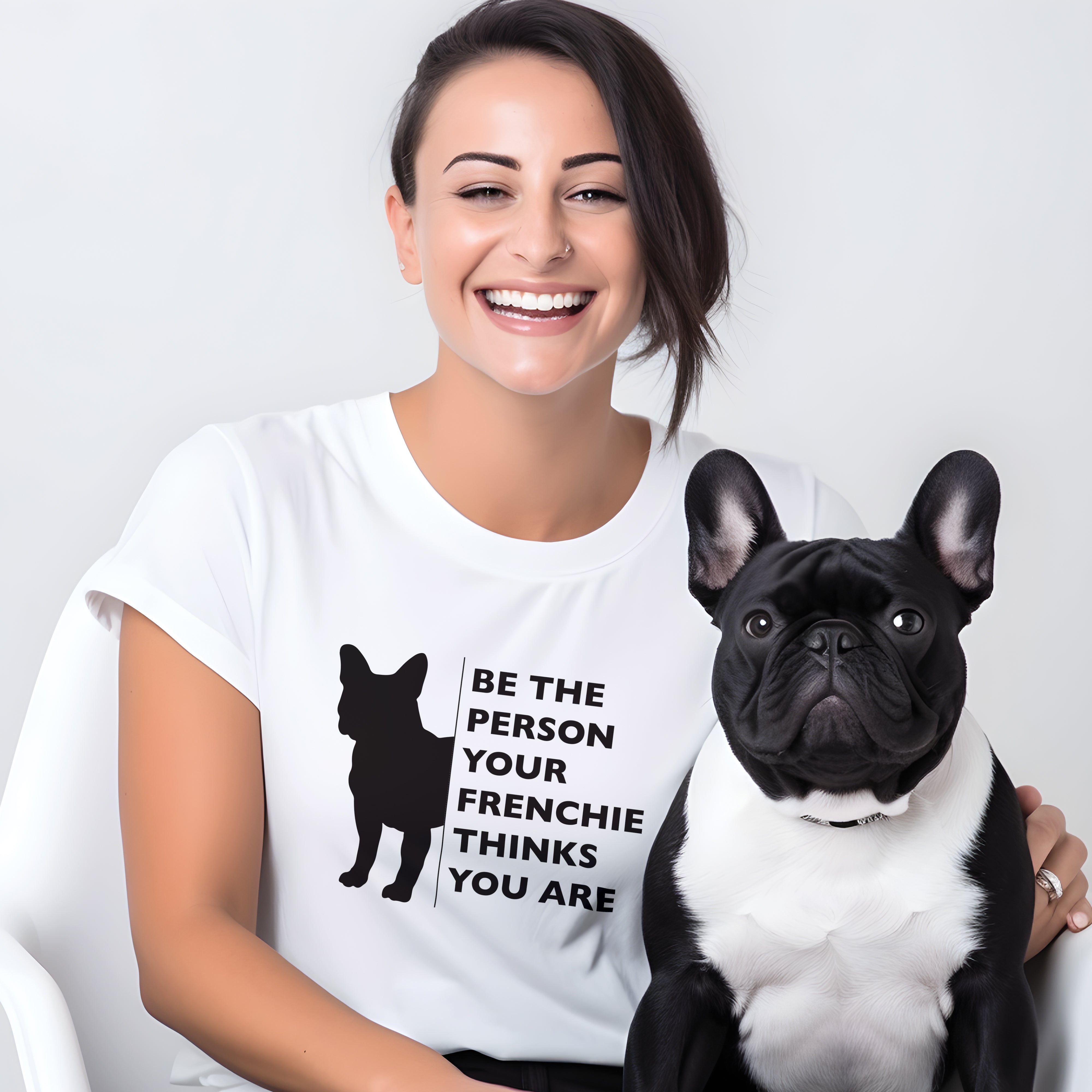 Frenchie Charm - Durable Unisex T-shirt For Frenchie Fans | Trendy Style