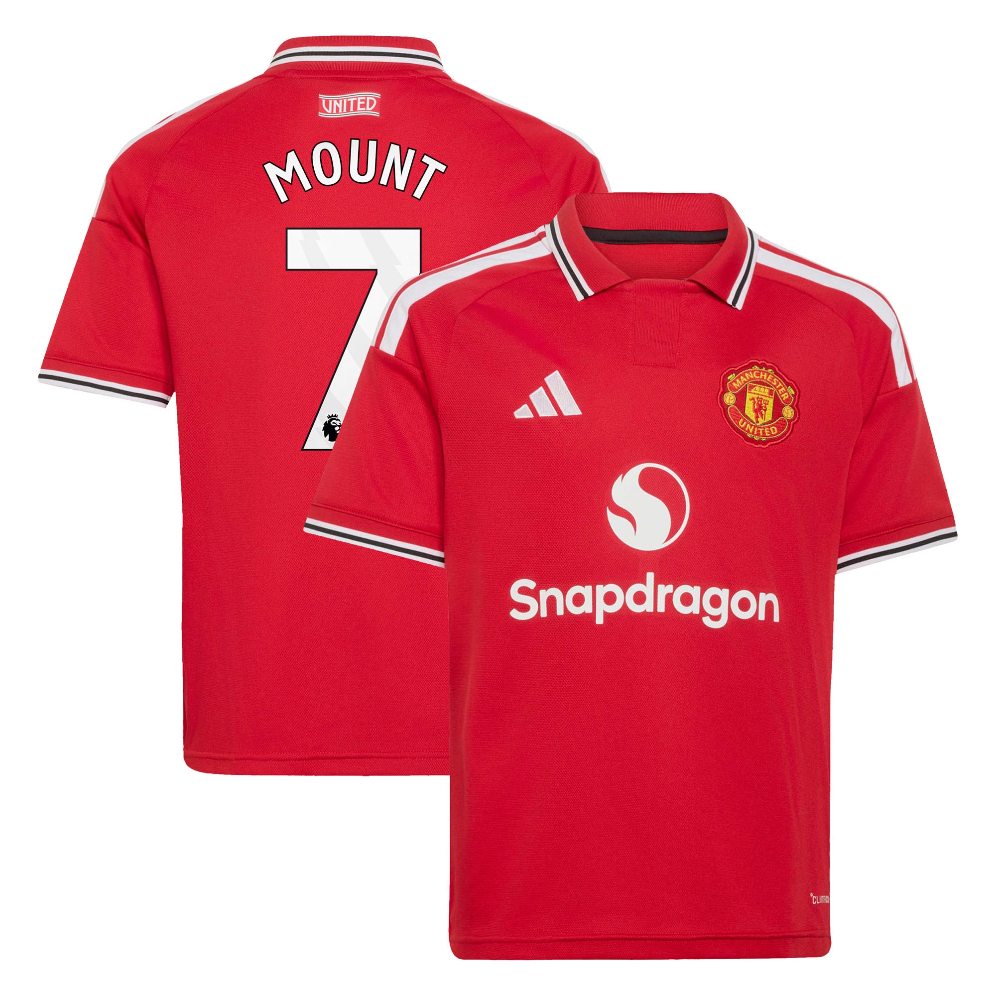 [SJH] Mason Mount Manchester United Youth 2026/27 Home Replica Jersey - Red