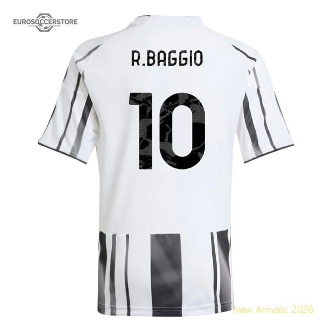 Football Team Kids R.baggio Durable Jersey Aeroready Flexible