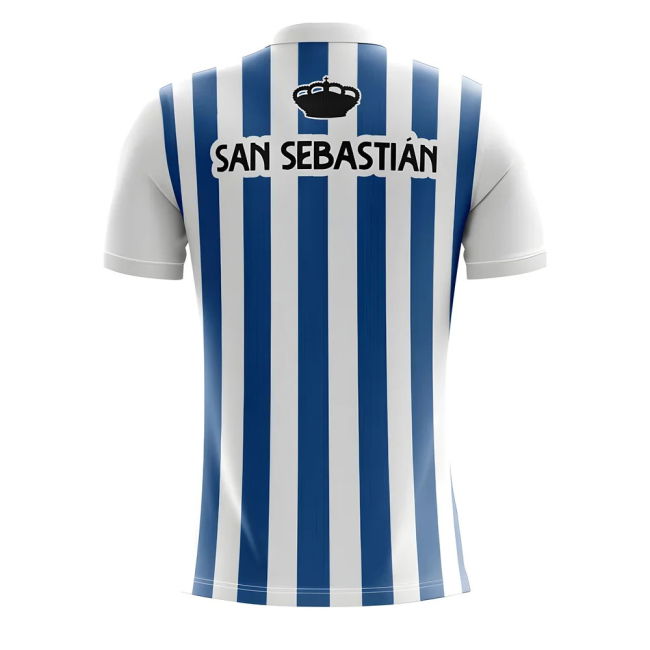 Authentic 2025-2026 Real Sociedad Home With Modern Design