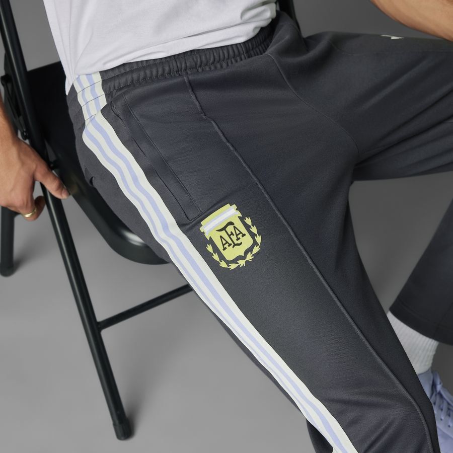 Argentina Track Bottoms Og Beckenbauer Utility Jet Black