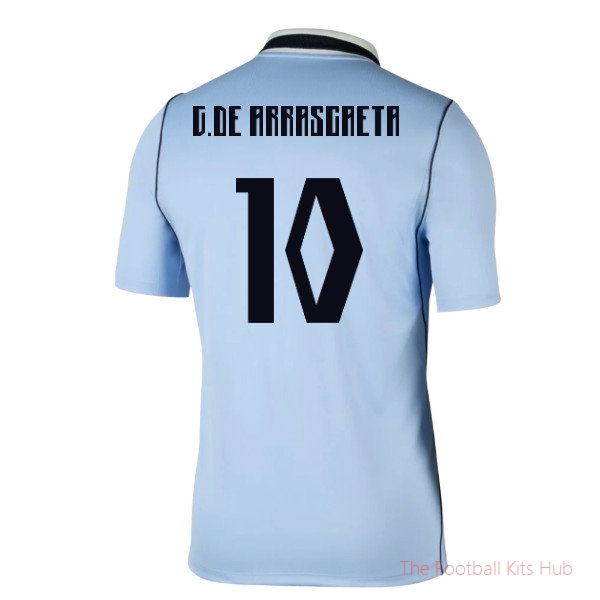 2026-2027 Uruguay Home Shirt (G.De Arrascaeta 10)