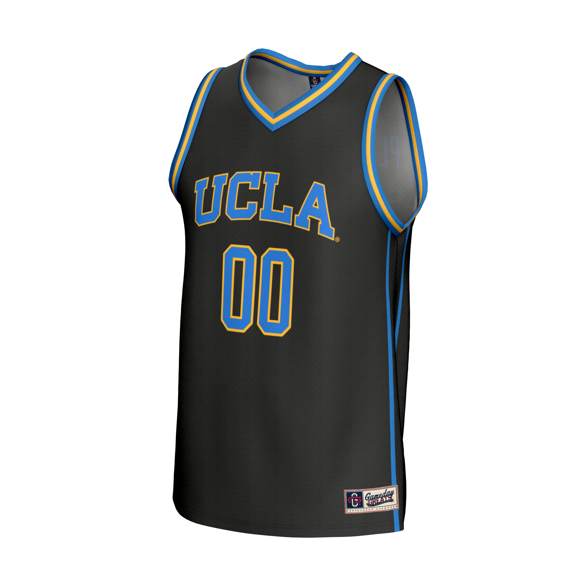[DDG] UCLA Bruins GameDay Greats Youth NIL Pick-A-Player Lightweight Basketball Fashion Jersey - Black