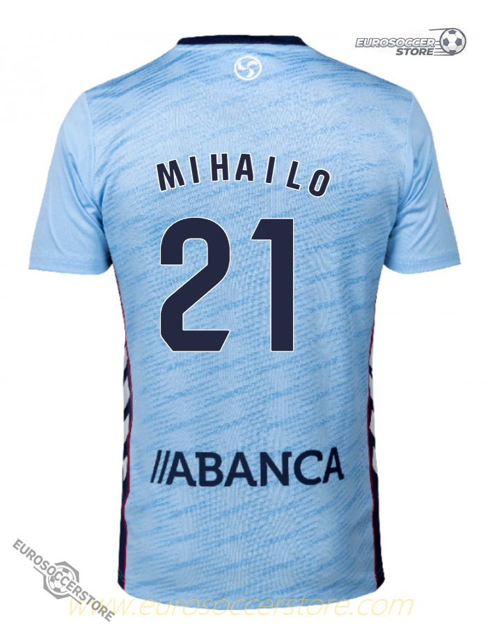 MIHAILO's 21 RC Celta Home Jersey for the 25-26 Season