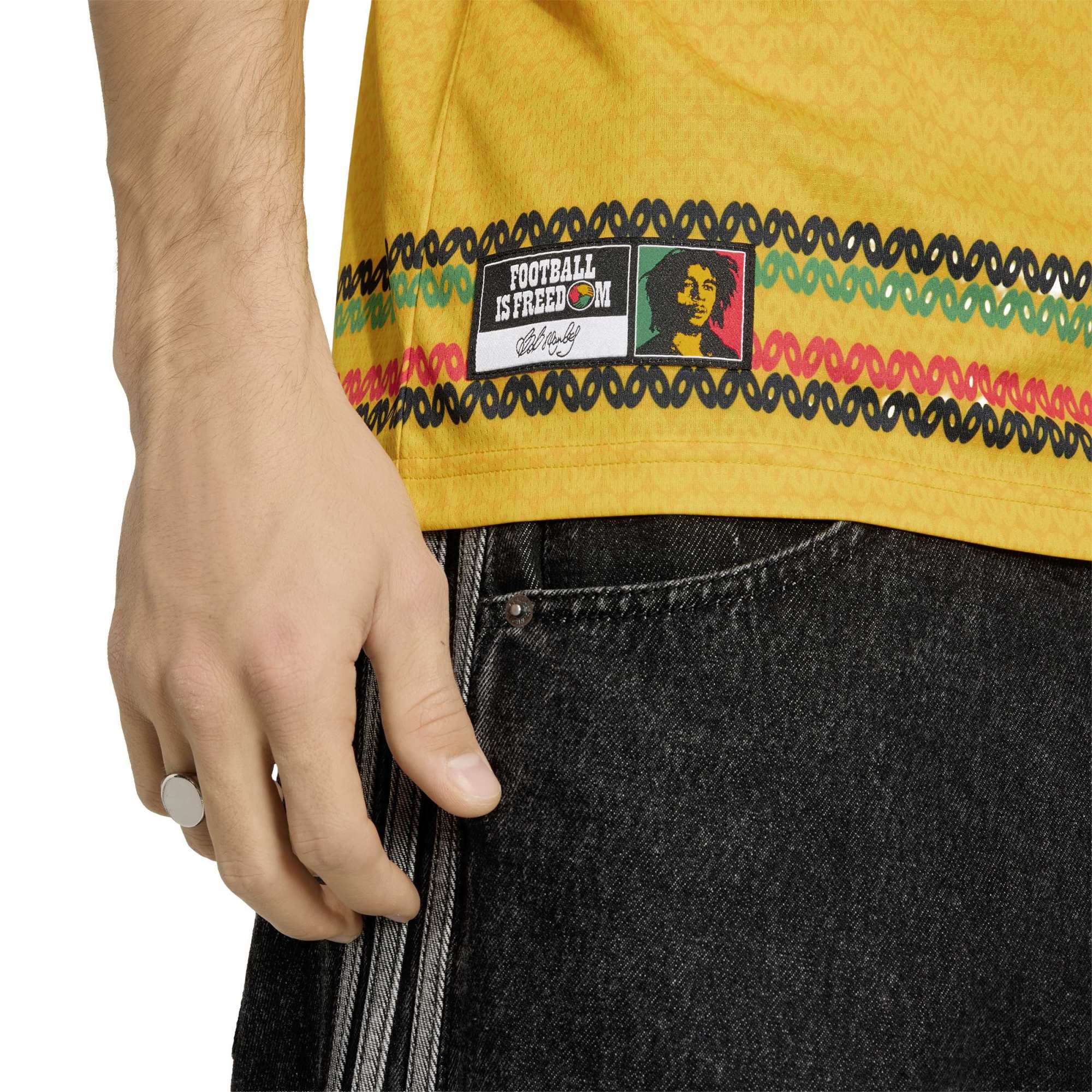 [SJH] Bob Marley Jamaica National Team 2026 Home Replica Jersey - Yellow
