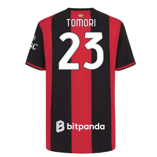 [JED] 2026-2027 AC Milan Authentic Home Shirt (Tomori 23)