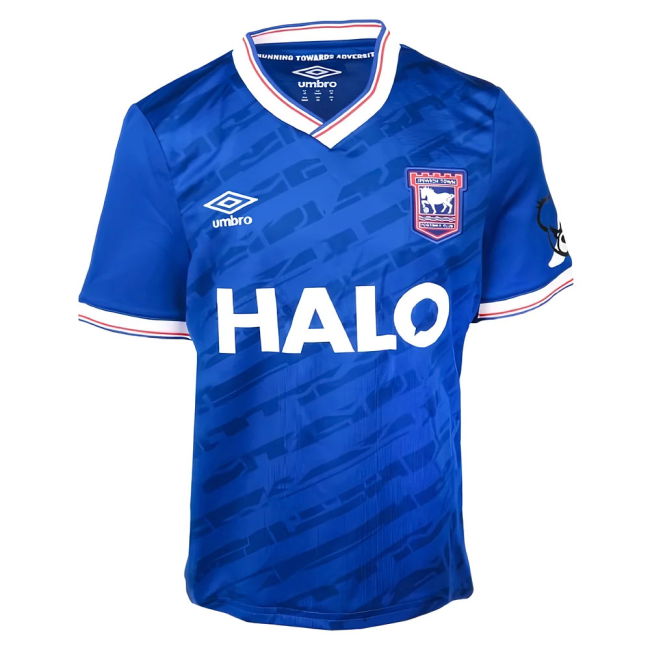 Authentic Ipswich Match Quality New Release Soccer Jersey