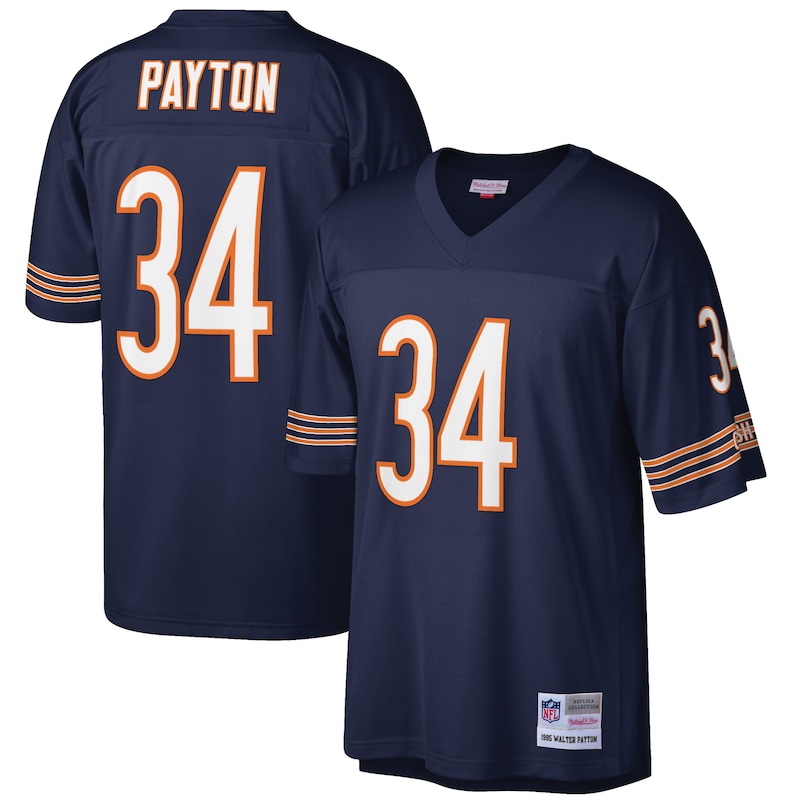 None Walter Payton Star Player CHI Bears Durable Jersey Game Day Wear