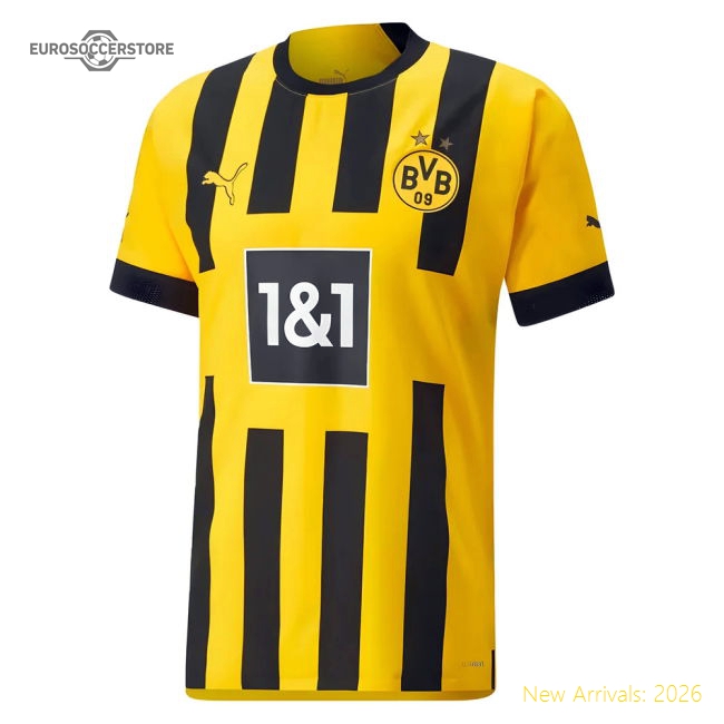 Borussia Dortmund Home Kit 2022-2023 Match Version Jersey