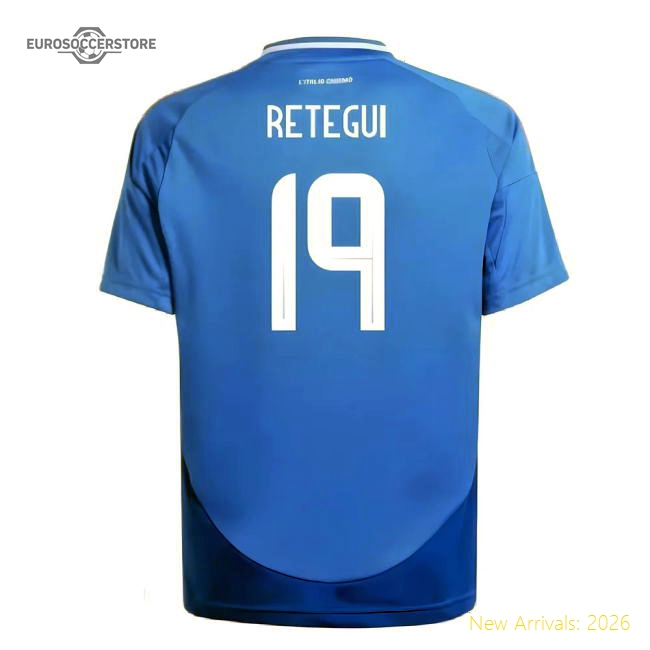 Authentic European Team 2024-2025 Home Short Sleeve Shirt