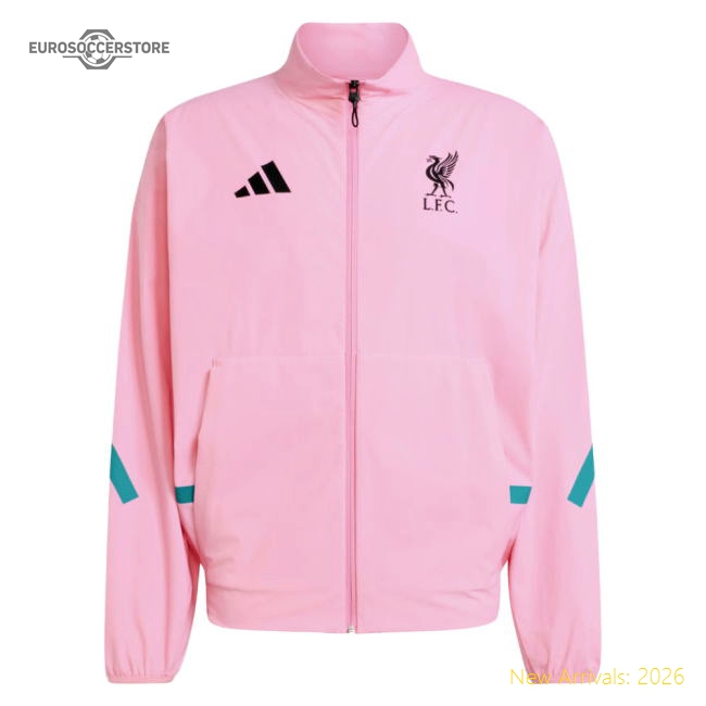 Premium 2026-2027 Liverpool Anthem Jacket (pink) - Premium Quality