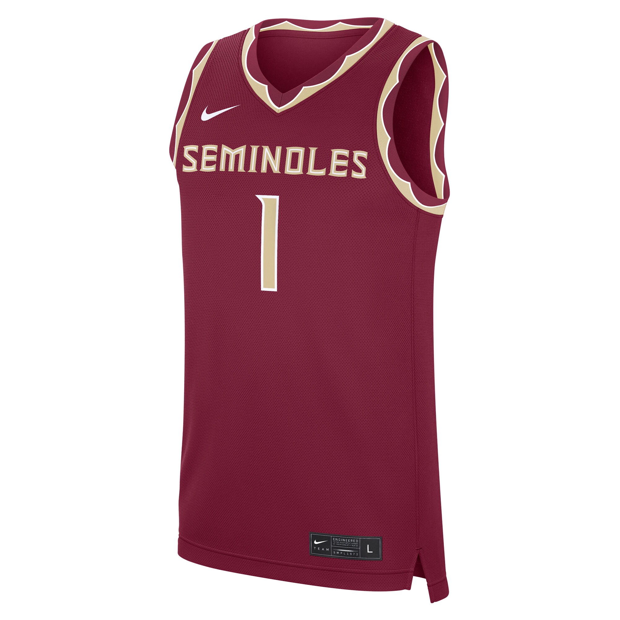 [NJP] Florida State Seminoles Road Replica Jersey - Garnet
