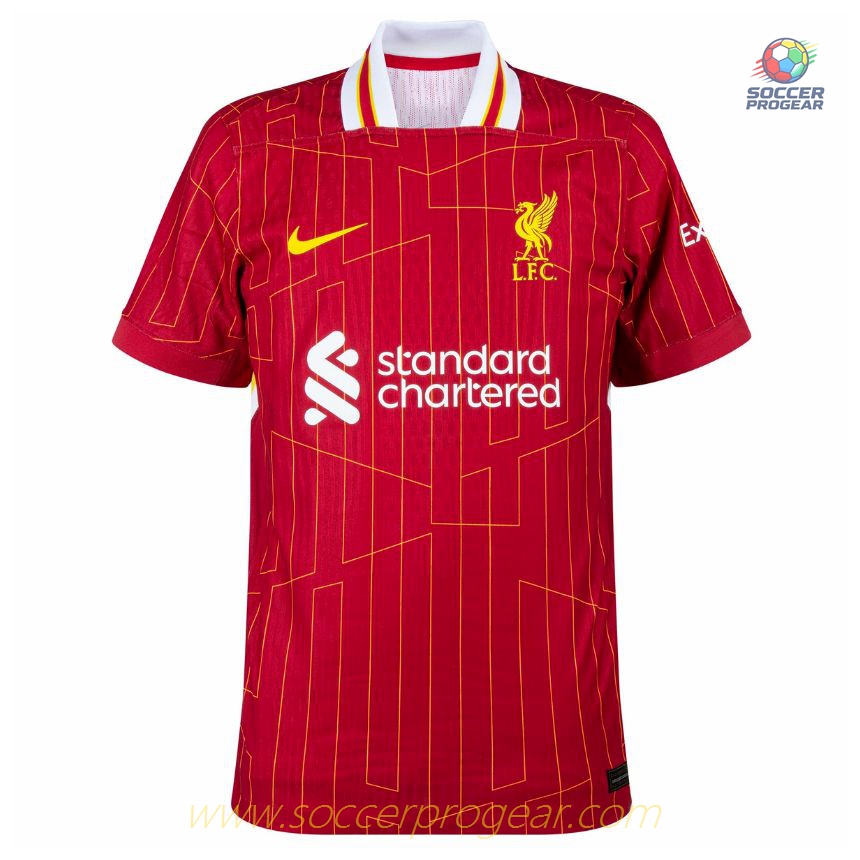 Liverpool Home Soccer Kit Youth Team Jersey 2024-2025 Season Diogo Jota