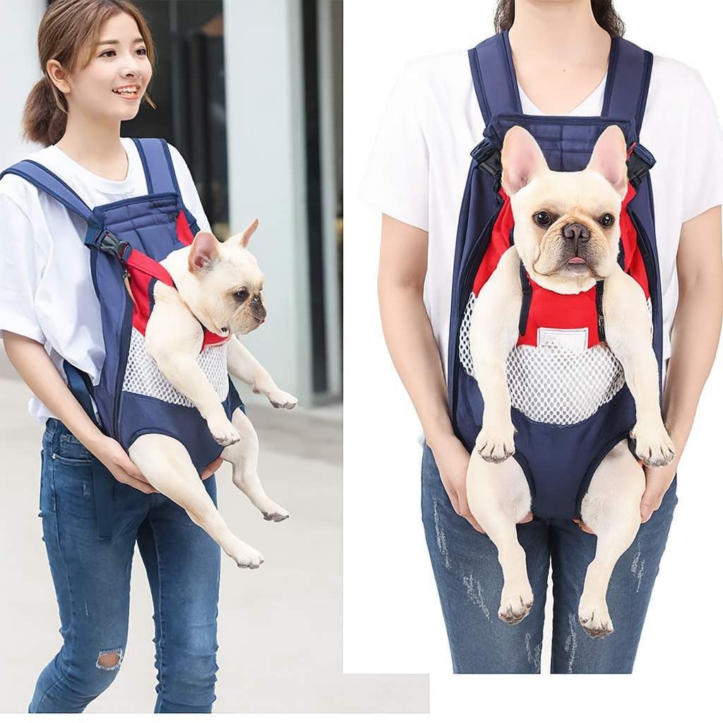 Frenchie-Fan Wanderfren French Bulldog Bag Travel – Lightweight Dog C...