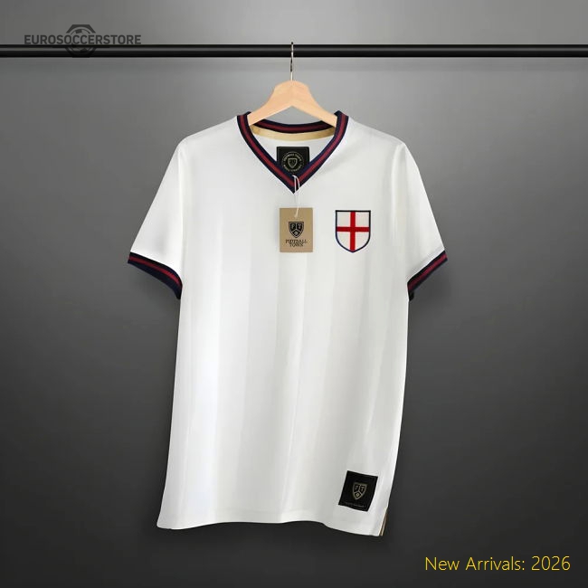 England 2024-2025 Durable Regular Jersey - Retro Athletic