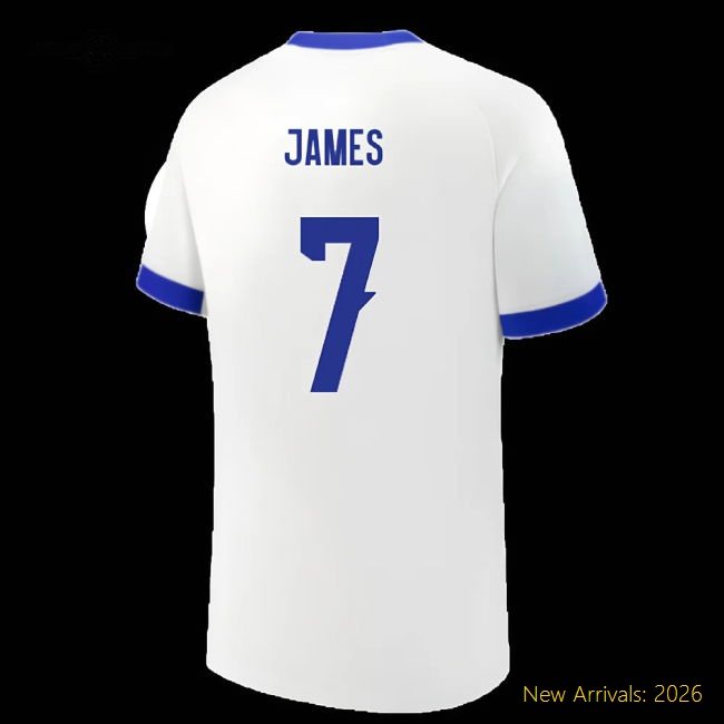 Comfortable Womens Football Team James Jersey 2024-2025 Lightweight