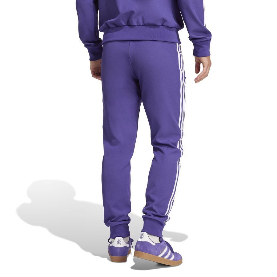 Real Madrid Training Trousers Terrace Icons - Unity Purple