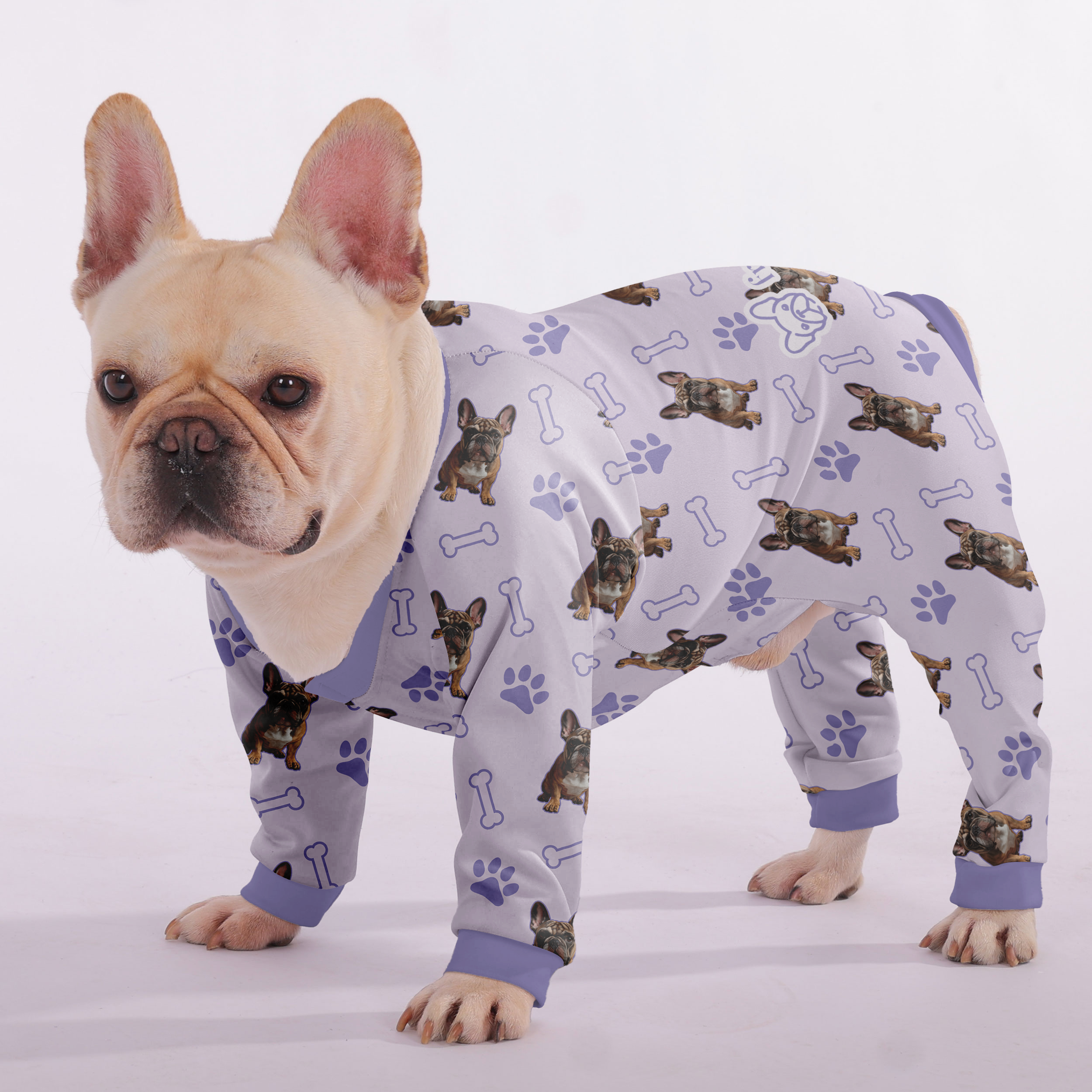 French Bulldog Willow Personalized French Bulldog Pajamas With Your