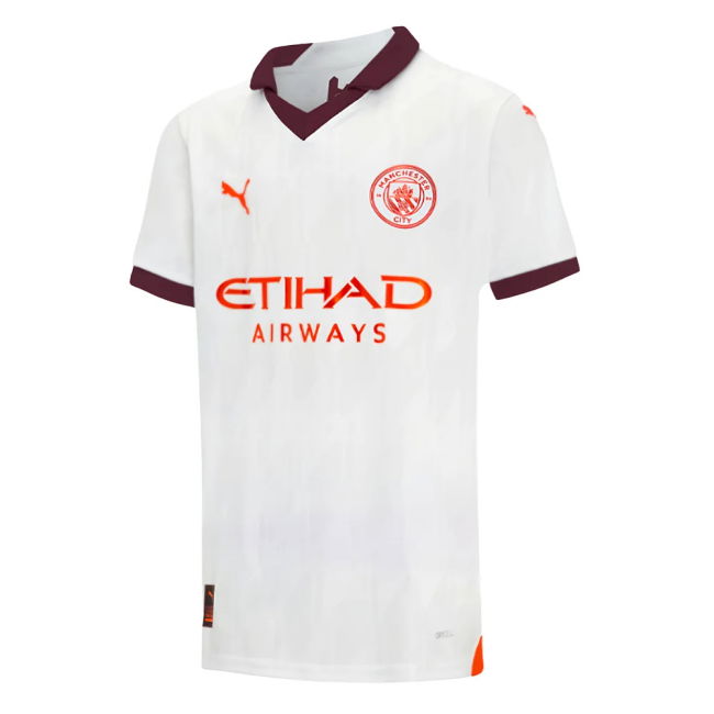 Man City Away Football Jersey 2023-20 - Doku #11 M S Kids
