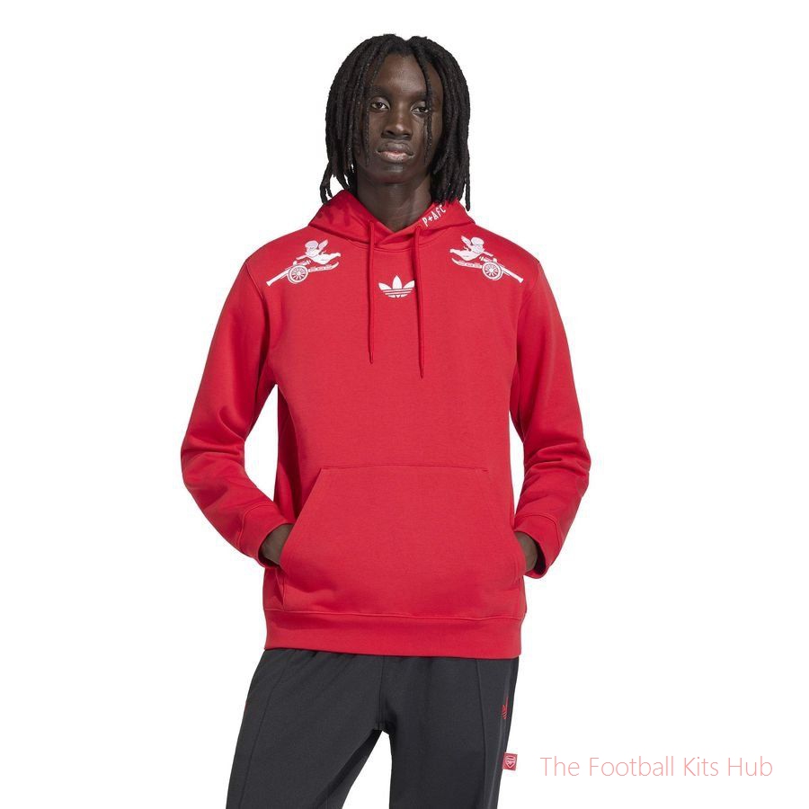 Arsenal X P+F Hoodie - Better Scarlet