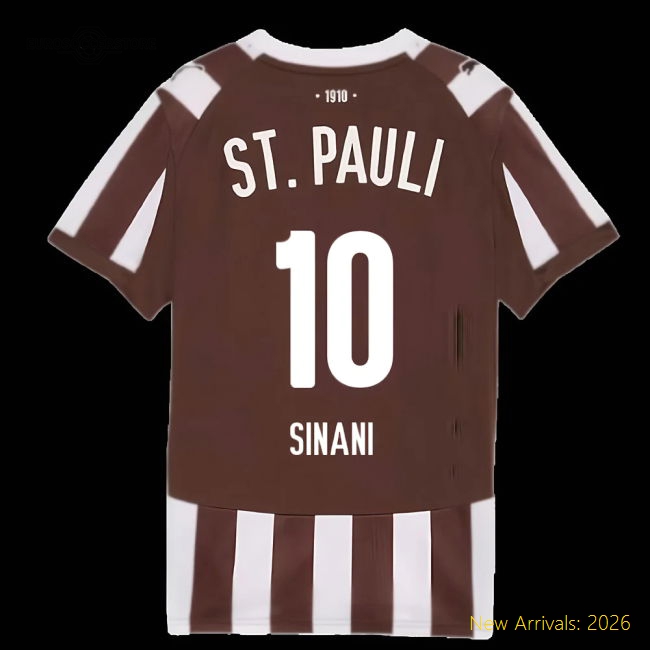 Football Team Sinani Premium Kids Jersey Drycell Easy-care