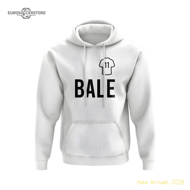 Performance Gareth Bale Real Madrid Number Hoody (White)
