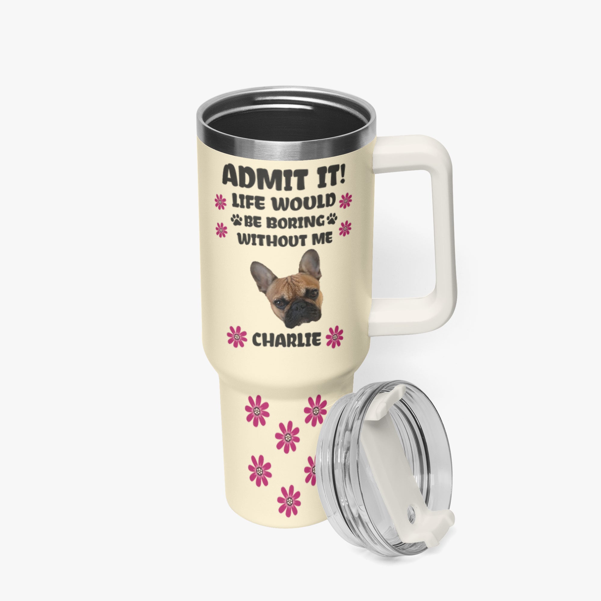 Luna - Personalized Car Tumbler Cup