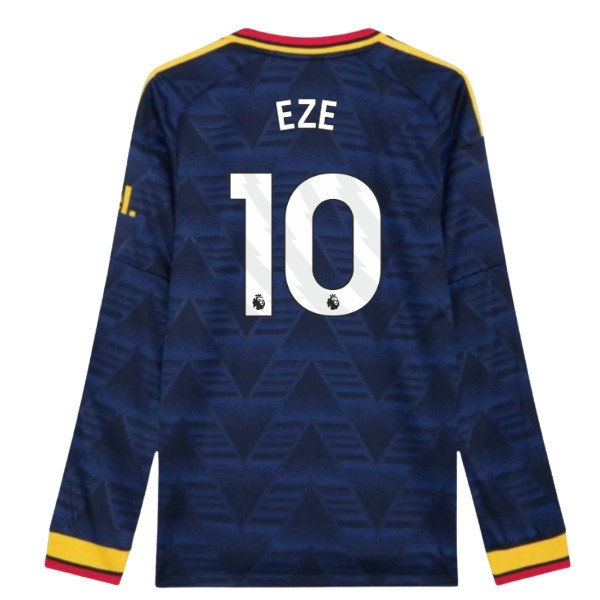 2026-2027 Arsenal Authentic Long Sleeve Away Shirt (Eze 10)
