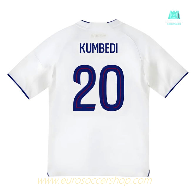 2025-2026 Olympique Lyon Home Shirt (Kids) (Kumbedi 20)