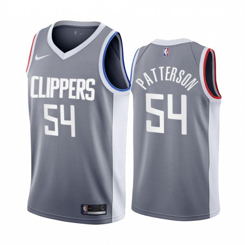 Clippers Gray Angeles Clippers #54 Jersey - Reasonably Priced