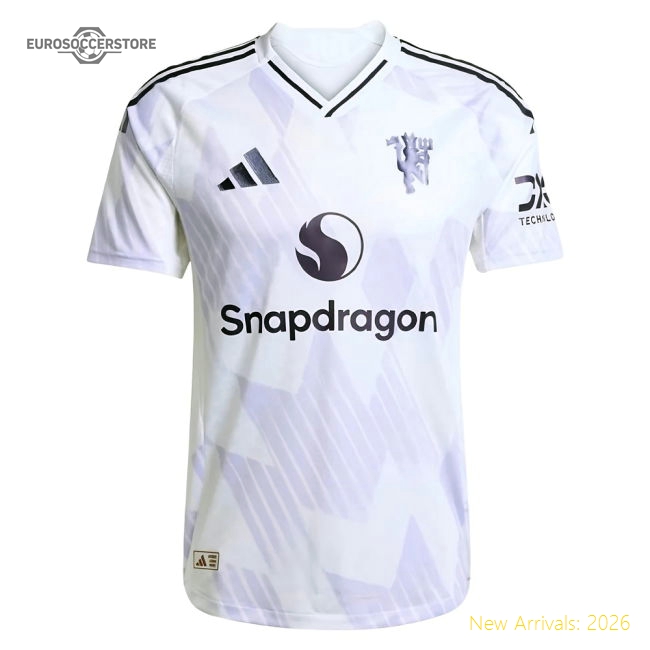 First-class 2025-2026 Man Utd Authentic Away Shirt (your Name)