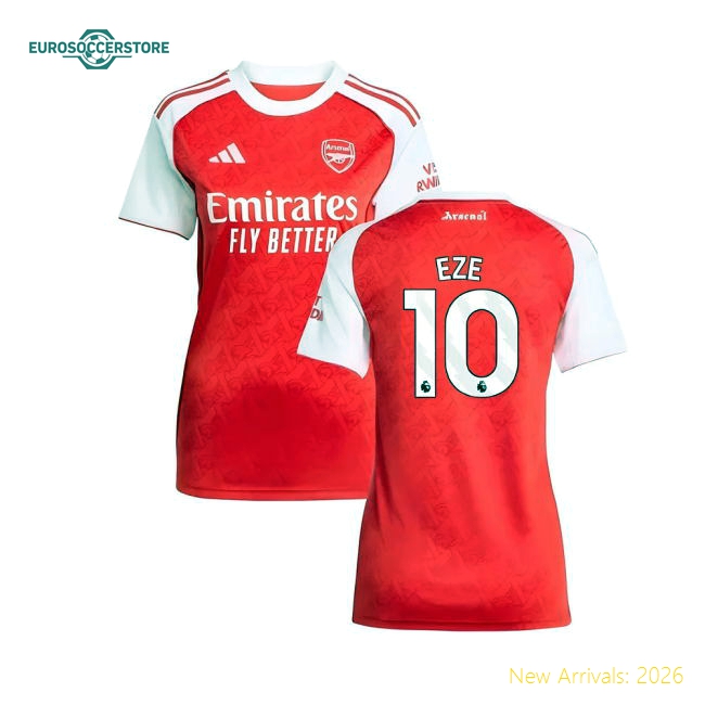Arsenal 2024-25 Home Fan Version For Women (Eze Soccer Jersey