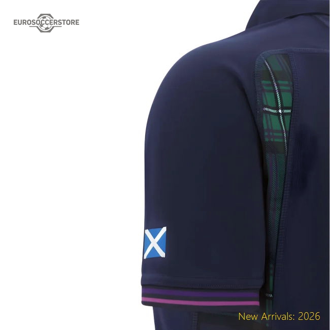 2025-2026 Scotland Home Fan Version Womens Shirt Football Fan Apparel