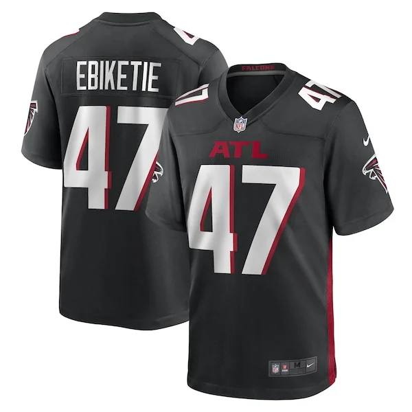 None Game NFL Jersey - Black | Top-Grade Football Apparel | NFL Footba
