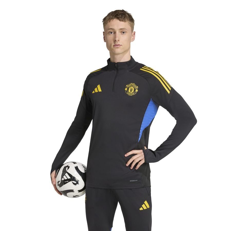 Manchester United Training Shirt Tiro 25 Eu Jet Black/hi Res Blue/trib