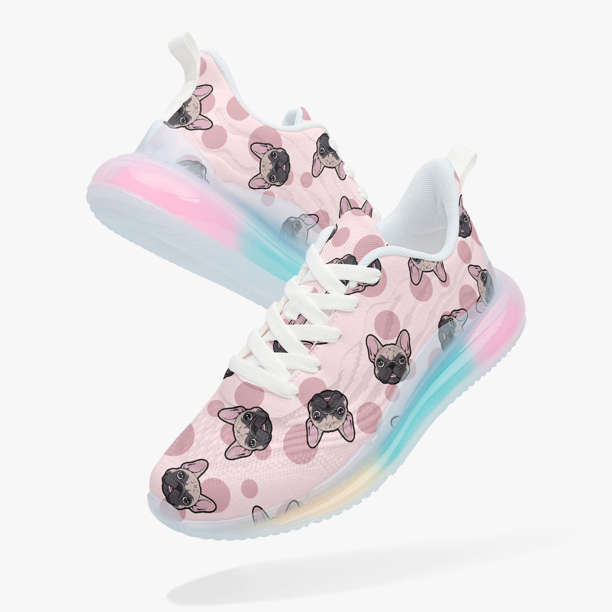 French Bulldog Blaze Lightweight Sneakers Cozy Paw Wear