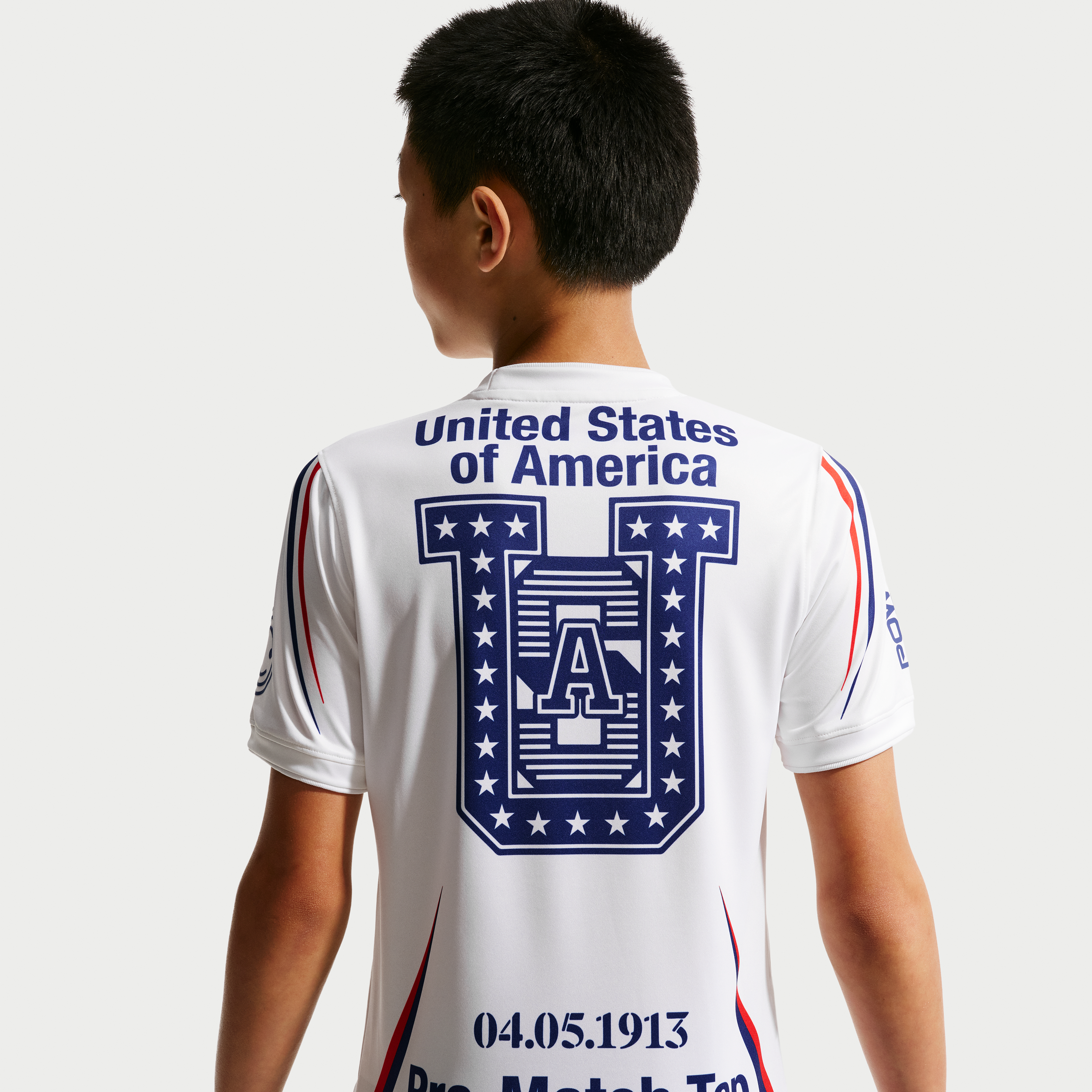 [JED] USMNT x VAA Youth 2026 Dri-FIT Pre-Match Jersey Top - White