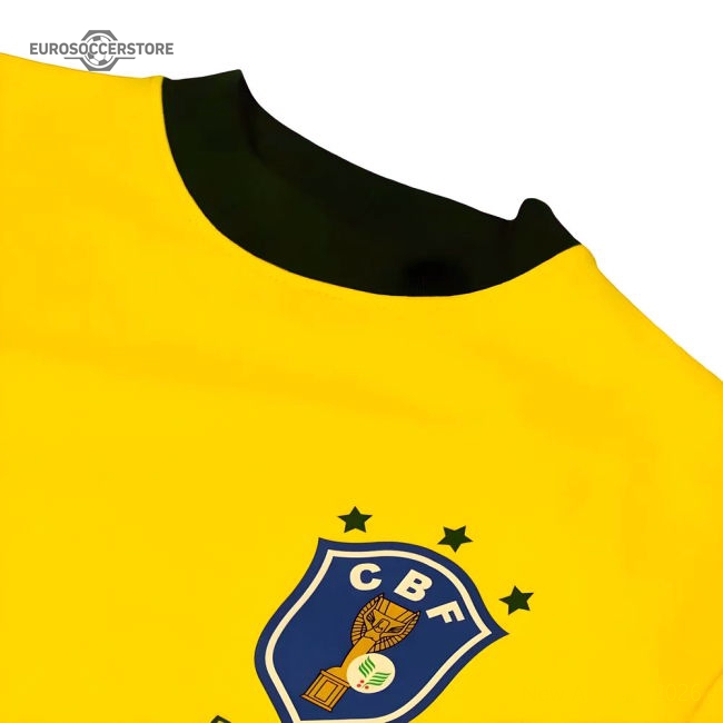 Football Brazil Premium Jersey (2024-2025) Modern Retro