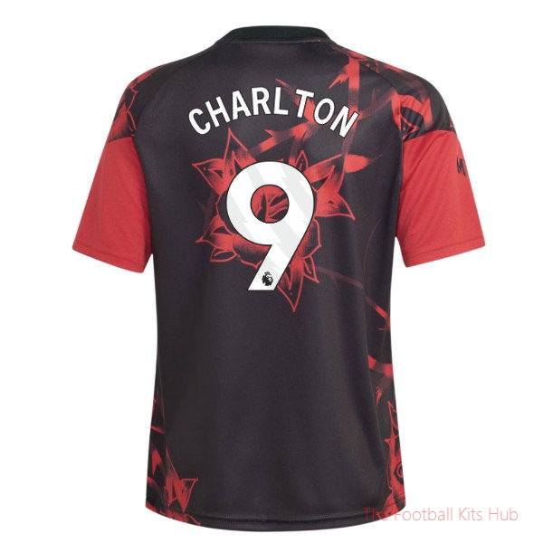 Man Utd 2026-2027 Home Pre-Match Shirt (Kids) (Charlton 9)
