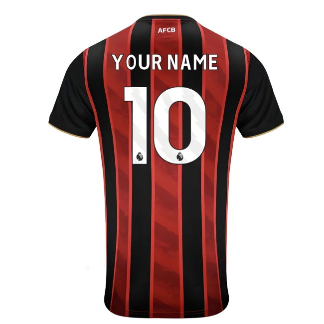 Pro Series Fan Gear Bournemouth 2025-2026 Campaign Football Shirt