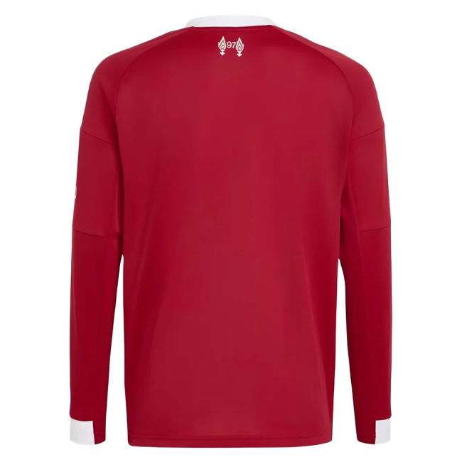 2025-2026 Liverpool Long Sleeve Home Shirt (Kids)