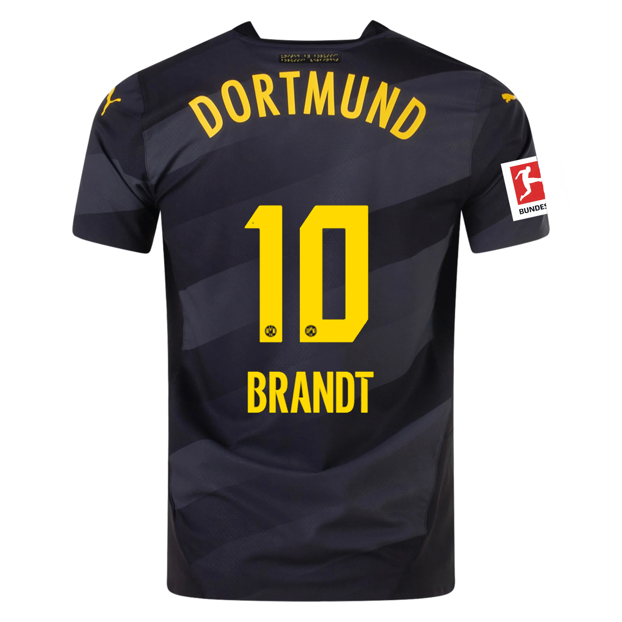 Borussia Dortmund Brandt 2024-2025 Bun Away Jersey – Authentic Shirt